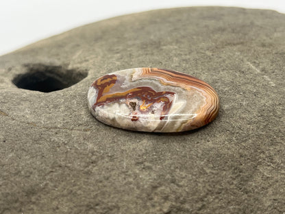 Laguna Lace Agate Cabochon 1