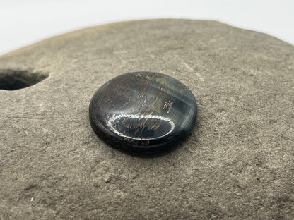Hawk Eye Cabochon 1