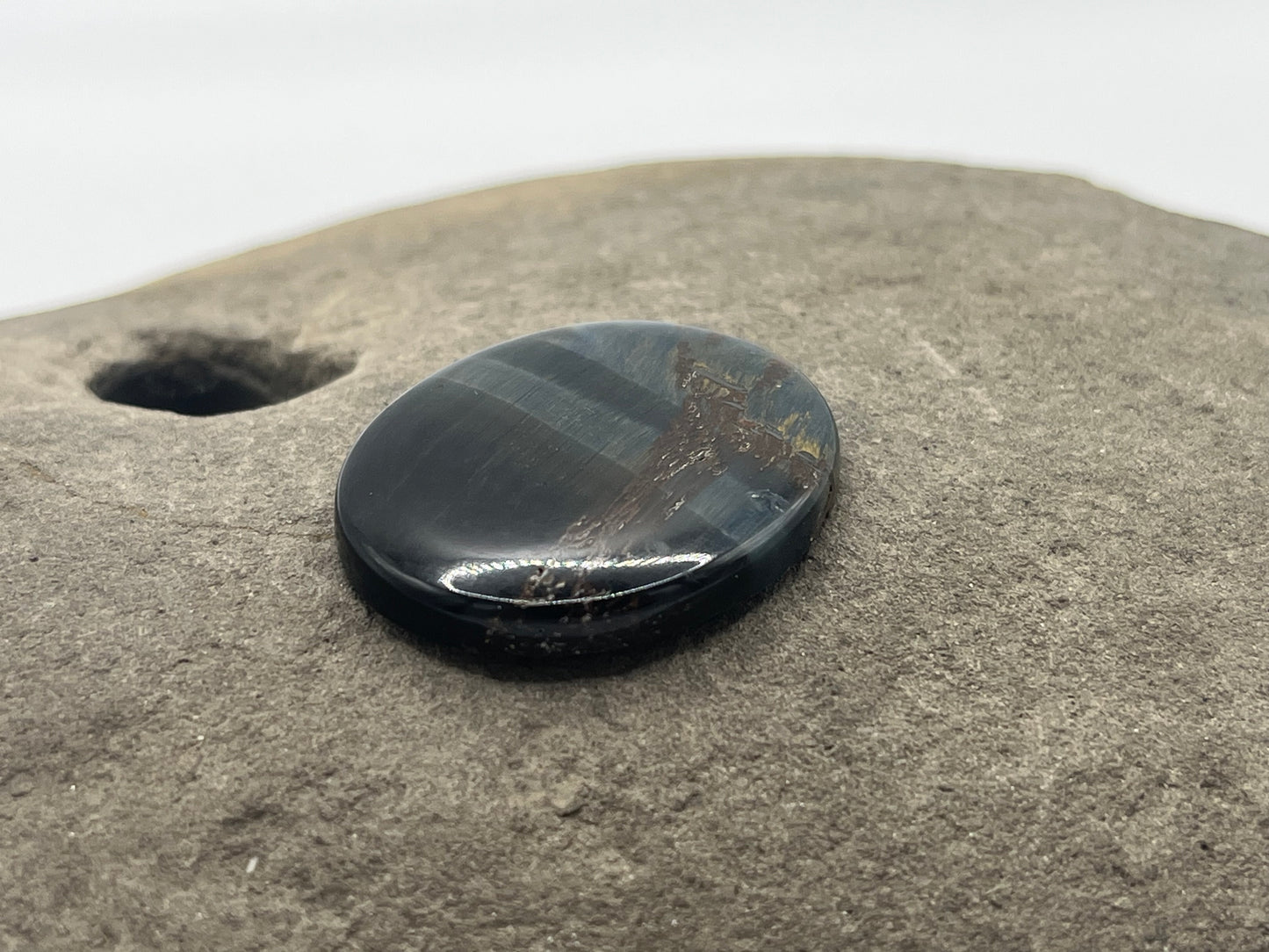 Hawk Eye Cabochon 3
