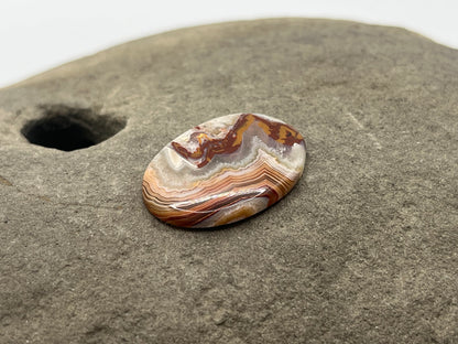 Laguna Lace Agate Cabochon 1