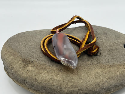 Double sided Swazi Agate Necklace 6
