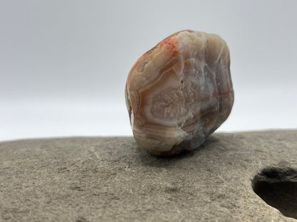 Limonite stained with Orange and White Bands LSA 19