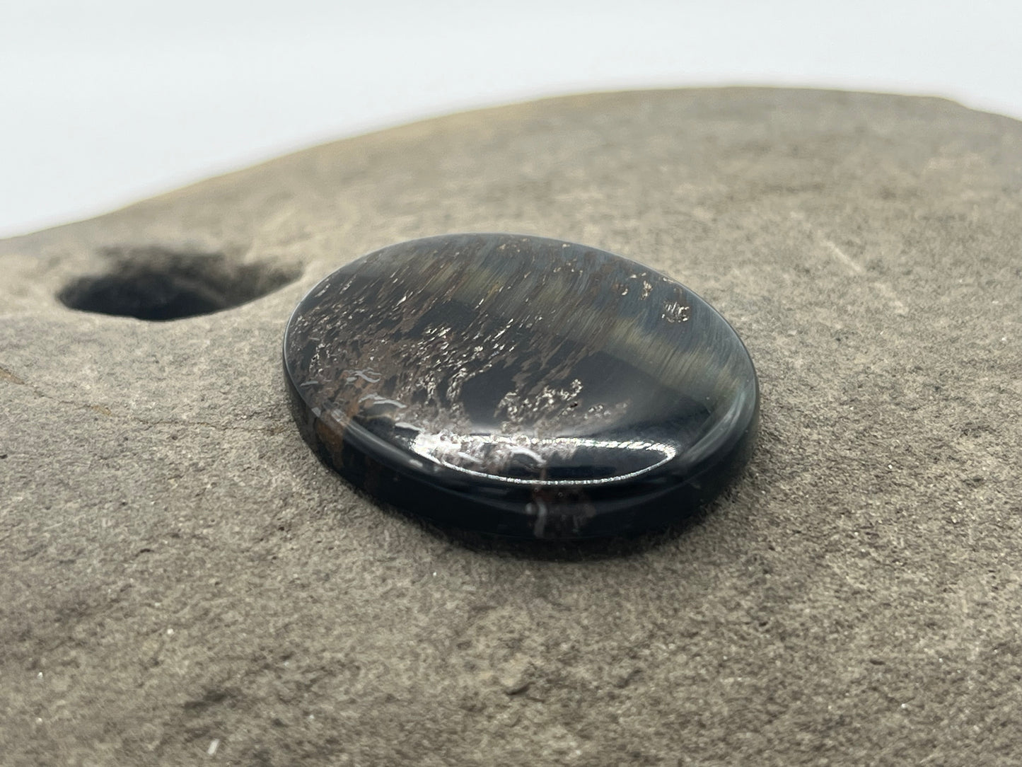 Hawk Eye Cabochon 4