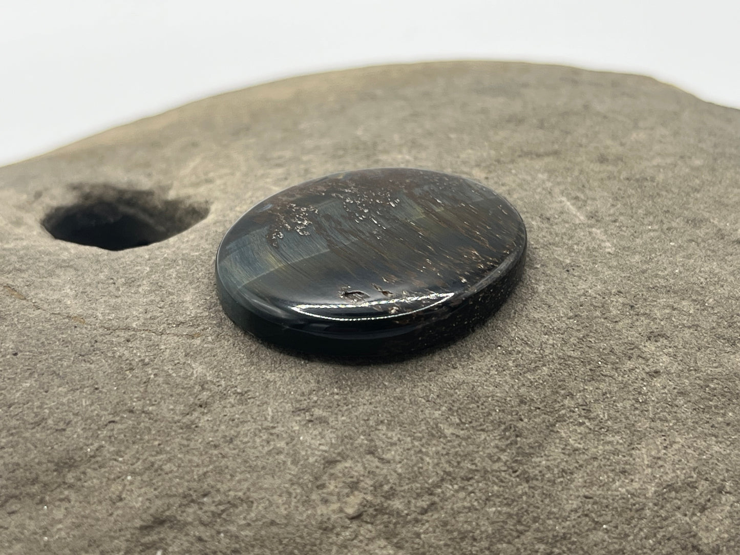 Hawk Eye Cabochon 4
